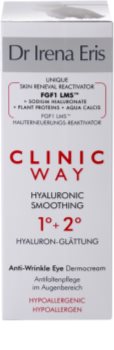 Dr Irena Eris Clinic Way 1°+ 2° verfeinernde Crem gegen Falten im Augenbereich