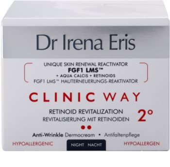 Dr Irena Eris Clinic Way 2° spevňujúci a zjemňujúci nočný krém proti vráskam