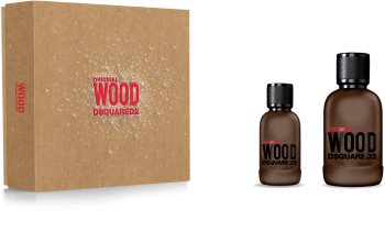 dsquared² original wood woda perfumowana 100 ml   zestaw 