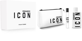dsquared² icon pour femme woda perfumowana 100 ml   zestaw 