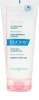 Ducray Ictyane gel de curatare spumant pentru piele normala si uscata
