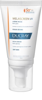 Ducray Melascreen crema abbronzante contro le macchie della pelle SPF 50+