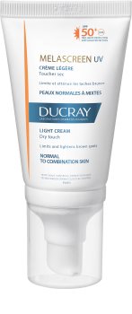 Ducray Melascreen lekki krem do opalania przeciw przebarwieniom SPF 50+
