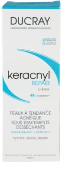Ducray Keracnyl crema regeneratoare si hidratanta pentru piele uscata si iritata in urma tratamentului antiacneic
