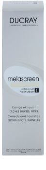 Ducray Melascreen crema de noapte nutritiva impotriva petelor pigmentate si a ridurilor