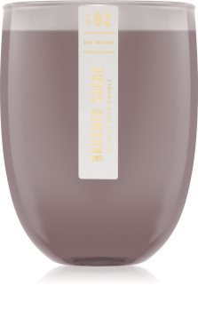 DW Home Brushed Suede bougie parfumée 436,30 g avec mèche en bois