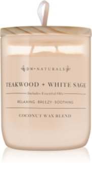 DW Home Teakwood + White Sage Duftkerze 501 g