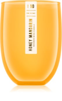DW Home Honey Mandarin Scented Candle 436 g Wooden Wick