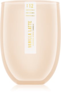 DW Home Vanilla Latte Scented Candle 436,30 g Wooden Wick