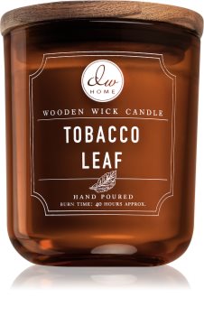 DW Home Tobacco Leaf scented candle Wooden Wick