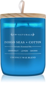 DW Home Indigo Seas + Cotton vonná sviečka 501 g