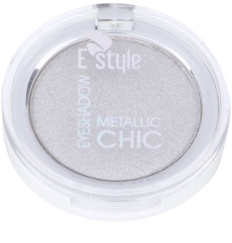 E style Metallic Chic metalické oční stíny