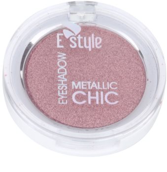 E style Metallic Chic тіні для повік з ефектом металік