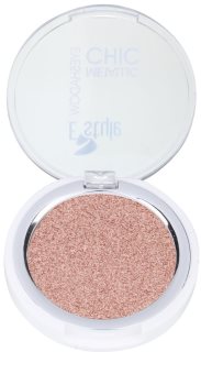 E style Metallic Chic far de ploape de nuanta aurie