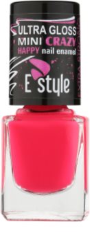 E style Mini Crazy Culoare neon pentru unghii artificiale