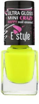 E style Mini Crazy neon műköröm lakk