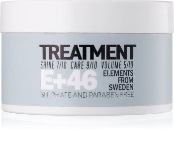 E+46 Treatment maska za lase brez sulfatov in parabenov