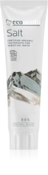 Ecodenta Cosmos Organic Salt dentifricio per denti sensibili senza fluoro