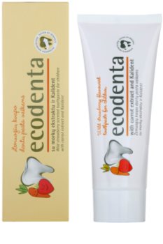 Ecodenta Kids Kids' Toothpaste with Wild Strawberry Flavour and Carrot Extract