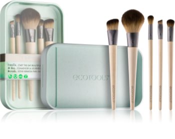EcoTools Start The Day Beautifully набір щіточок для макіяжу