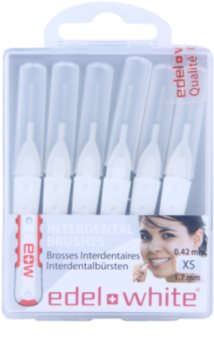 Edel+White Interdental Brushes четки за междузъбно пространство 6 бр.