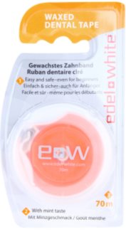 Edel+White Waxed Dental Tape taśma dentystyczna
