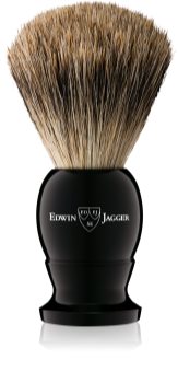 Edwin Jagger Silver Tip Ebony Scheerkwast