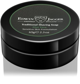 Edwin Jagger EDWIN JAGGER Aloe Vera mydlo na holenie mydlo na holenie pre citlivú pleť