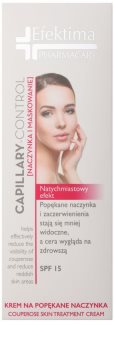 Efektima PharmaCare Capillary-Control lehce zabarvený krém k redukci začervenání a popraskaných žilek