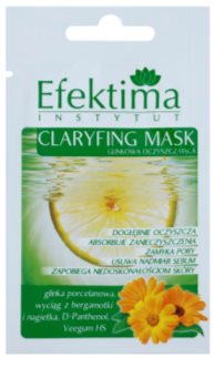 Efektima Institut reinigende Maske zur Reduktion von Hauttalg und zur Verkleinerung der Poren