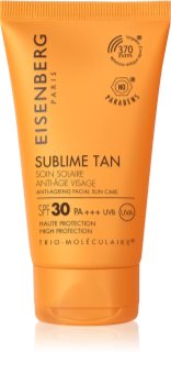 Eisenberg Sublime Tan krema za sončenje za obraz proti gubam SPF 30