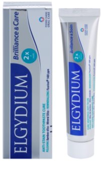 Elgydium Brilliance & Care pasta de dientes blanqueadora con efecto antimanchas en el esmalte