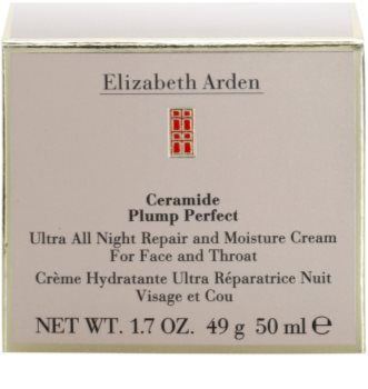Elizabeth Arden Ceramide Plump Perfect Ultra All Night Repair and Moisture Cream crema de noche reparadora