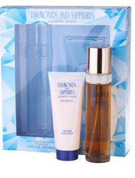 Elizabeth Taylor Diamonds and Saphire Gift Set I.