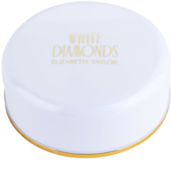 Elizabeth Taylor White Diamonds borotalco per donna 75 g