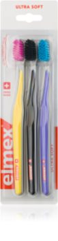 Elmex Swiss Made zubní kartáčky 3 ks ultra soft
