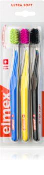 Elmex Swiss Made zubní kartáčky 3 ks ultra soft
