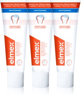 Elmex Caries Protection Whitening dentifricio sbiancante al fluoro