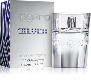 Emanuel Ungaro Ungaro Silver eau de toilette pentru barbati 50 ml