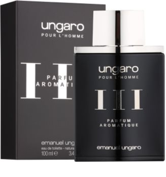Emanuel Ungaro L'Homme III Parfum Aromatique Eau de Toilette para homens 100 ml