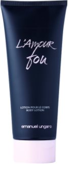 Emanuel Ungaro L'Amour Fou leite corporal para mulheres 200 ml