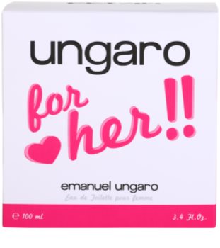 Emanuel Ungaro Ungaro for Her Eau de Toilette voor Vrouwen 100 ml