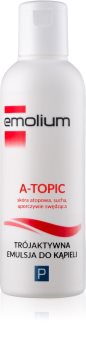 Emolium Body Care A- topic emulzija za kopel s trojnim učinkom