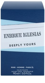 Enrique Iglesias Deeply Yours Eau de Toilette for Men 90 ml
