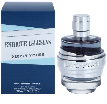 Enrique Iglesias Deeply Yours Eau de Toilette for Men 90 ml