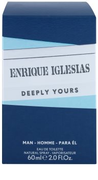 Enrique Iglesias Deeply Yours eau de toilette para hombre 60 ml