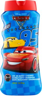 EP Line Cars 3 bagnoschiuma e shampoo 2 in 1 per bambini