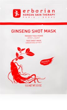 Erborian Ginseng Shot Mask Cellaag Masker met Glad makende Effect