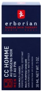 Erborian CC Cream Men crème hydratante unifiante effet matifiant SPF 25