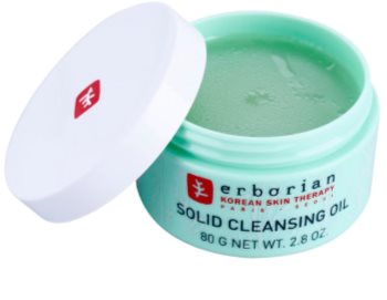 Erborian Detox Solid Cleansing Oil lotiune de curatare 2 in 1